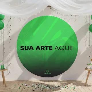 Painel Redondo Temático